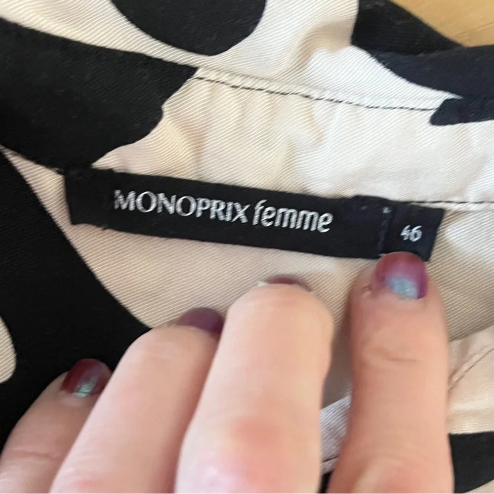 Monoprix Femme Sleeveless Midi Dress - Picture 5 of 5